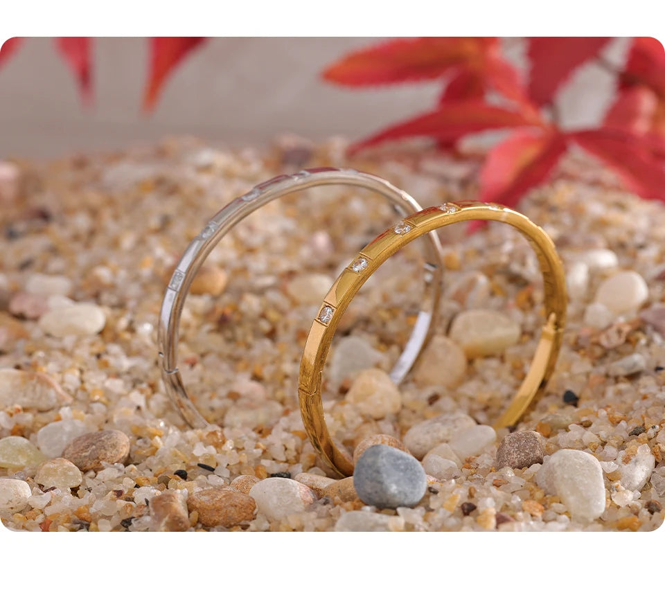 Pulseira Lumière Banhado em Ouro 18k