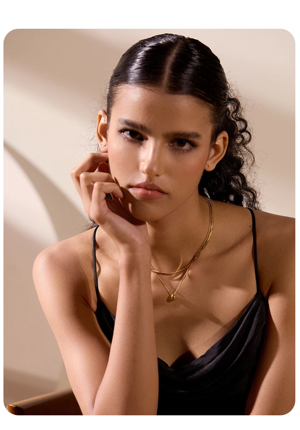 Colar Florence Gota Banhado em Ouro 18k