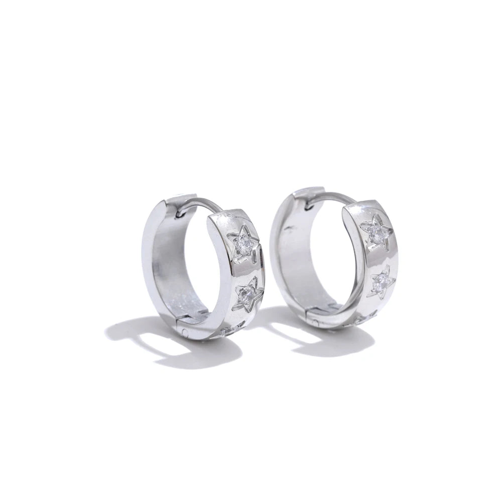 Brinco Delphine Banhado em Ouro 18k