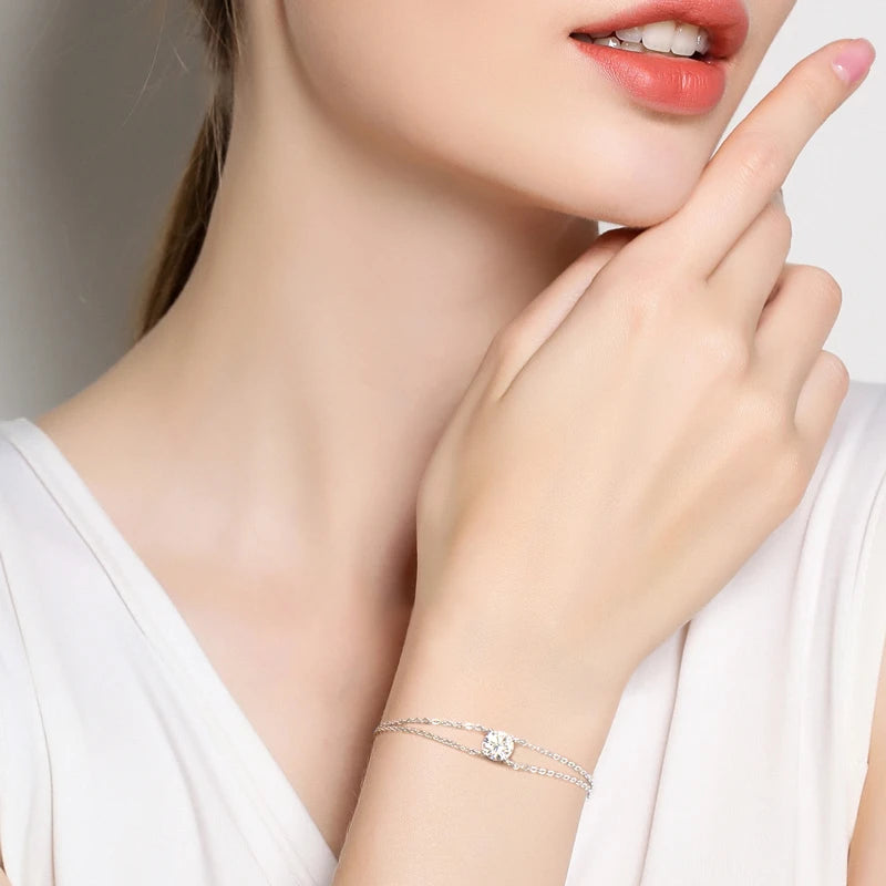 Pulseira Saint Claire Moissanite 1ct