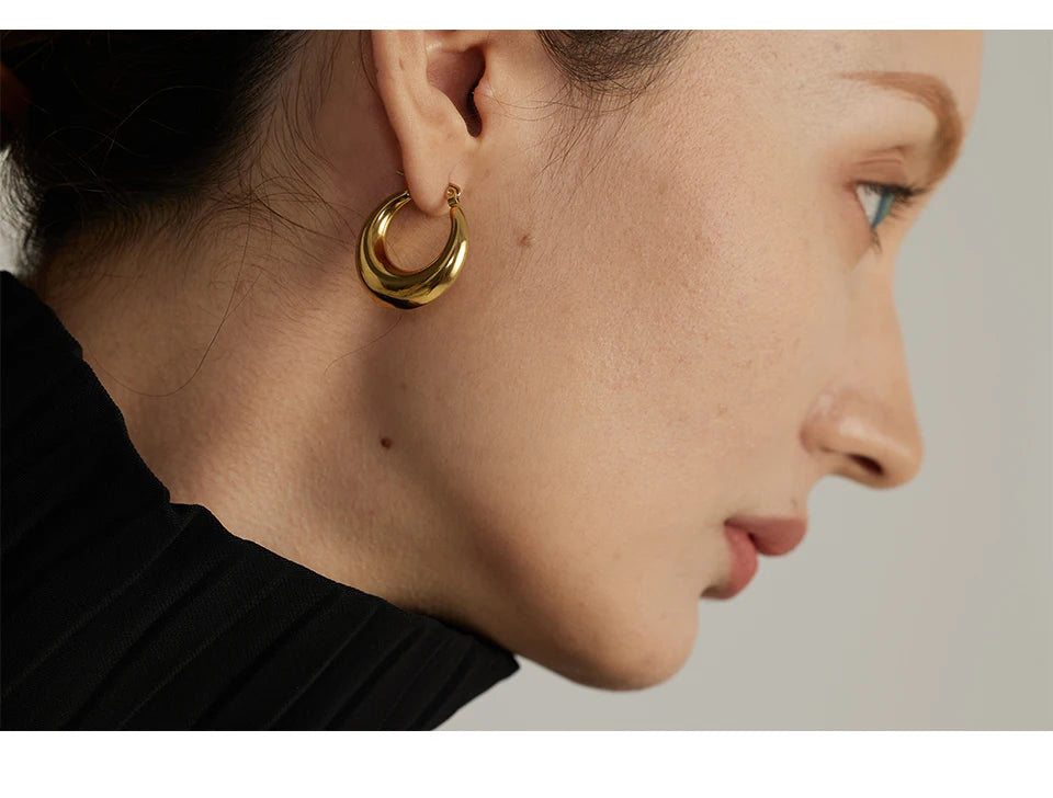 Brinco Sorelle Banhado em Ouro 18k