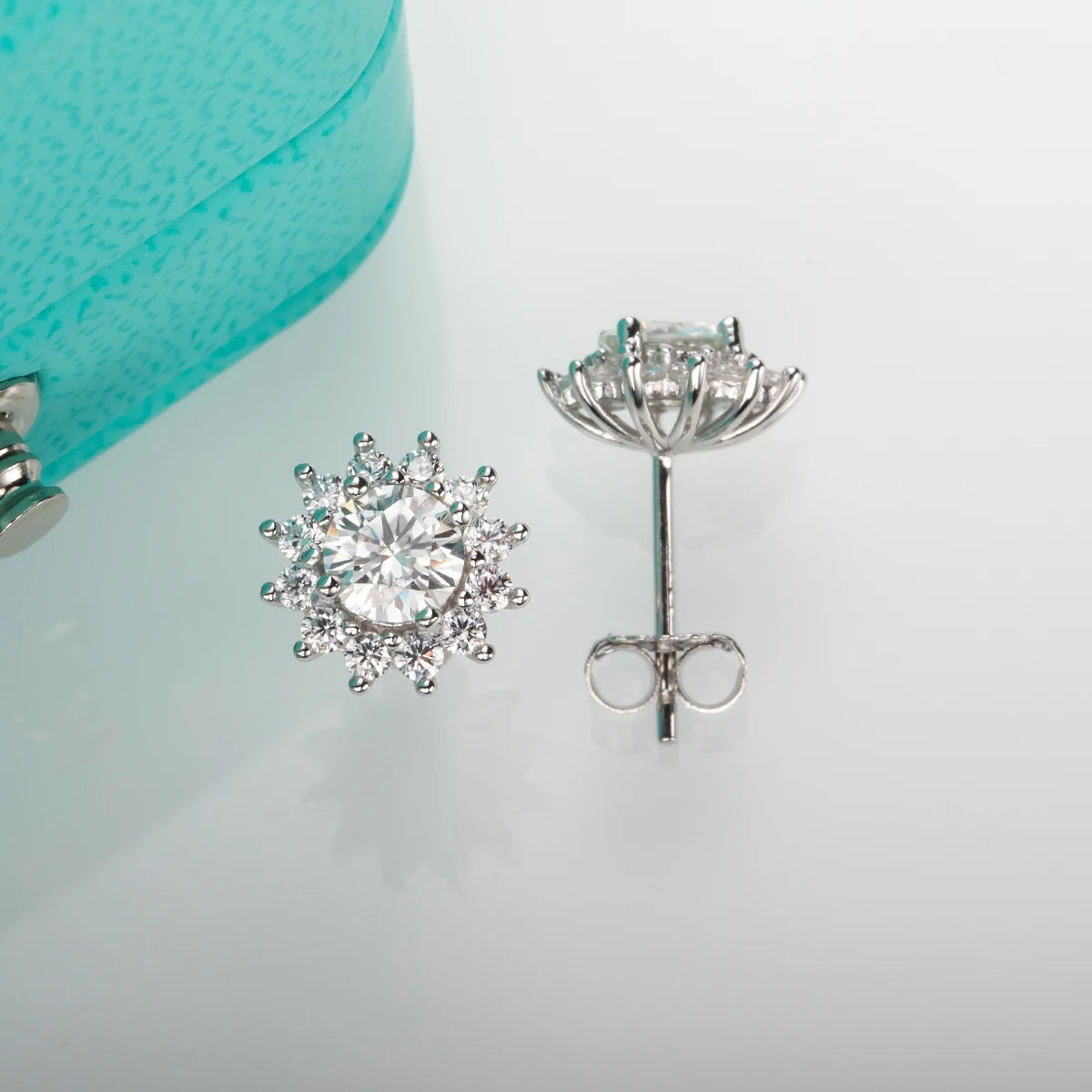 Brincos Soleil Royale Moissanite