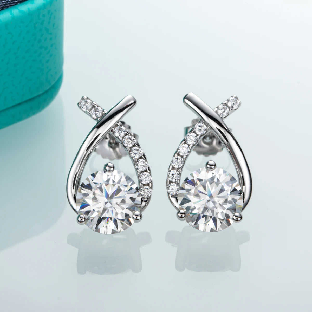 Brincos Celeste Royale Moissanite