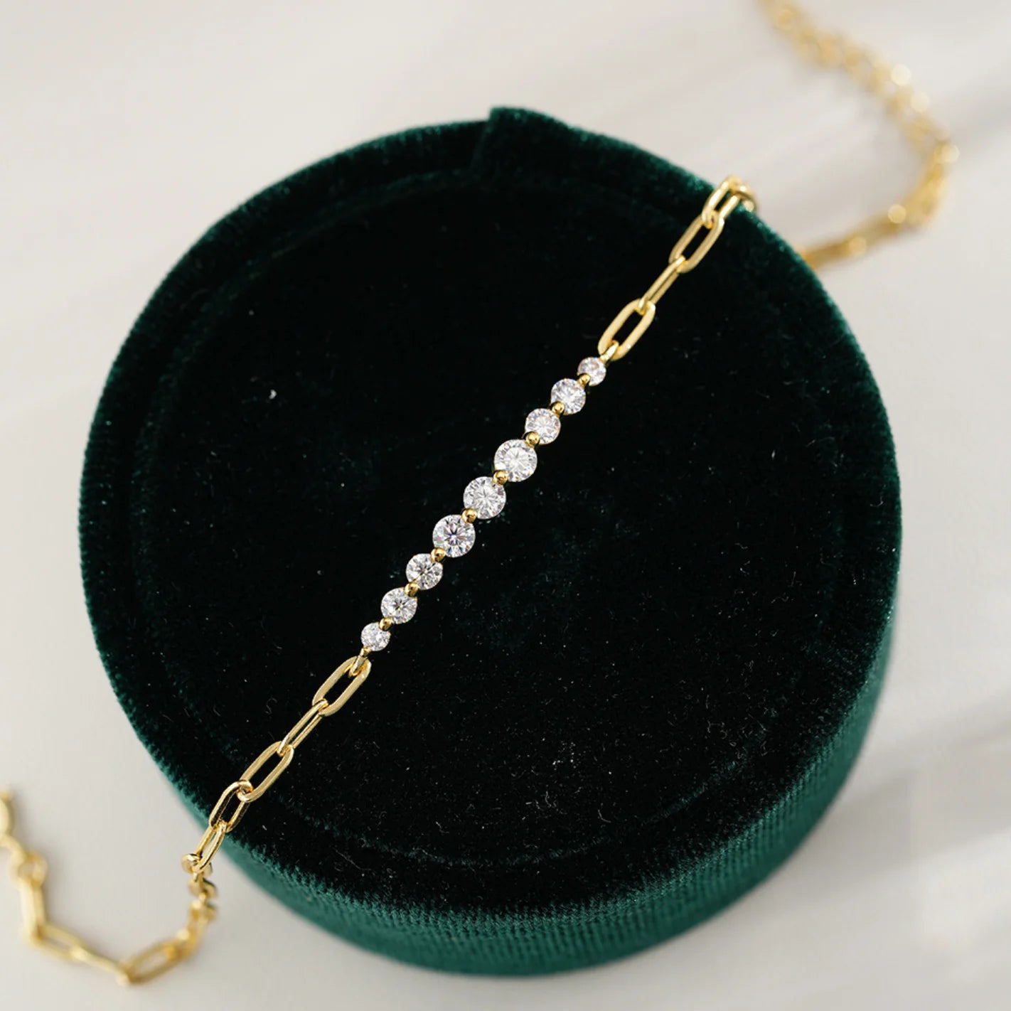 Pulseira Éternell Moissanite