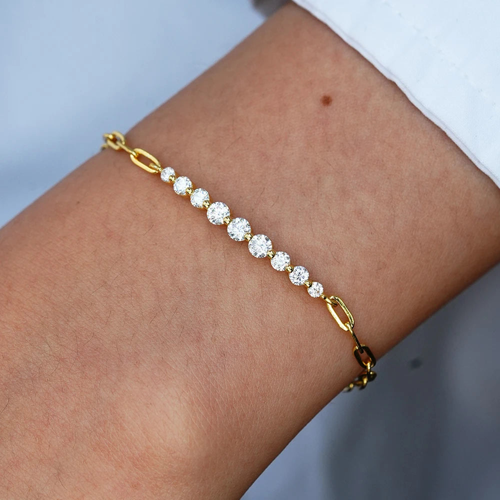 Pulseira Éternell Moissanite