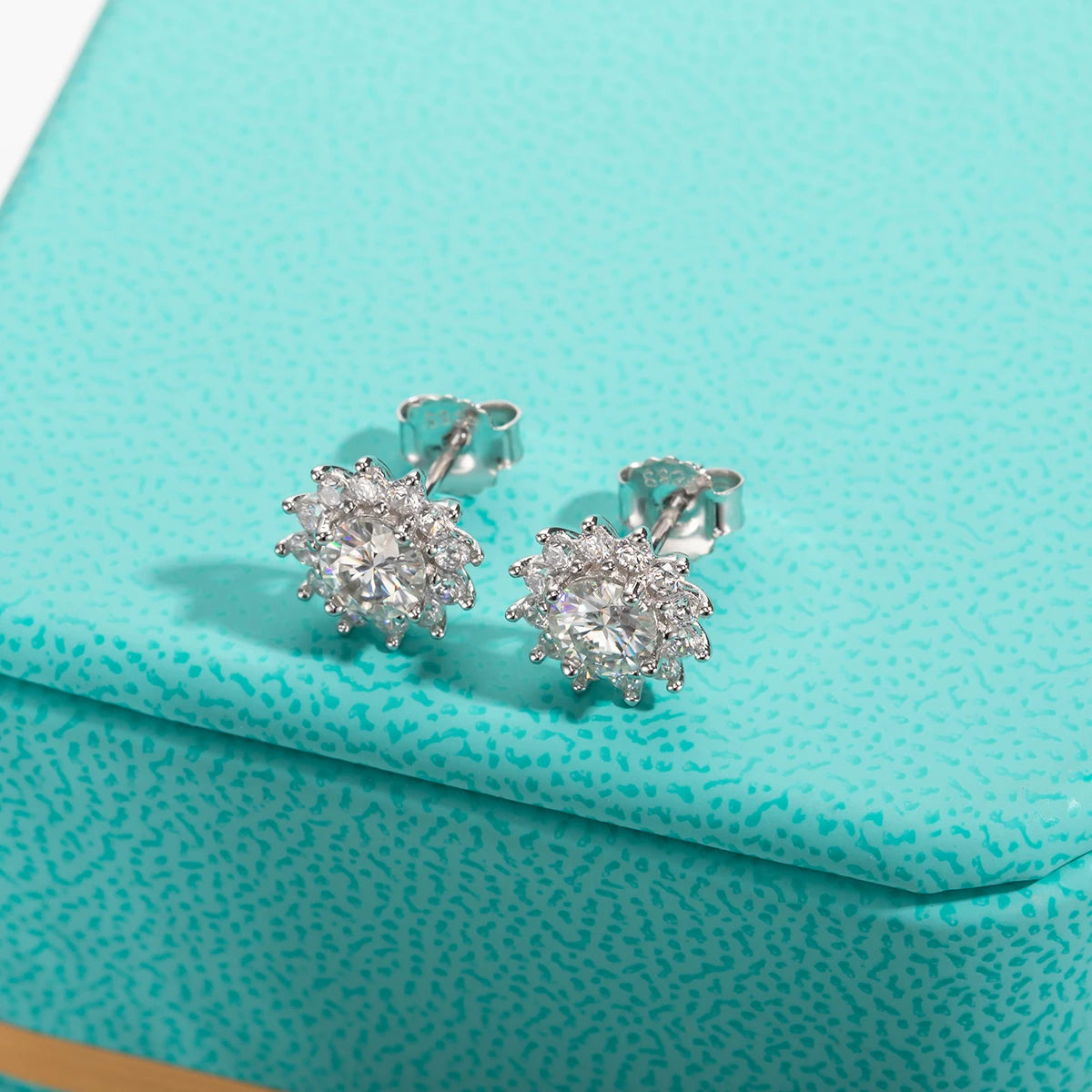 Brincos Soleil Royale Moissanite