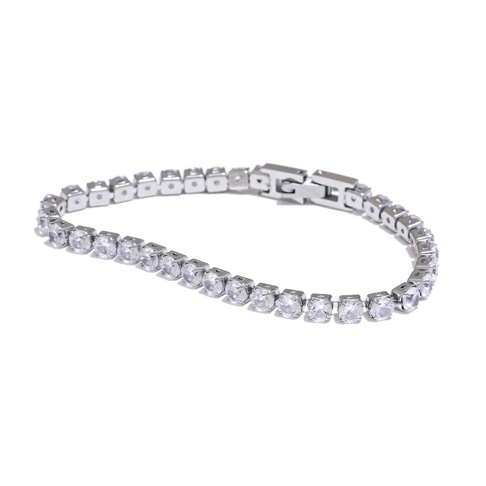 Pulseira Diamondé Banhada em Ouro 18k