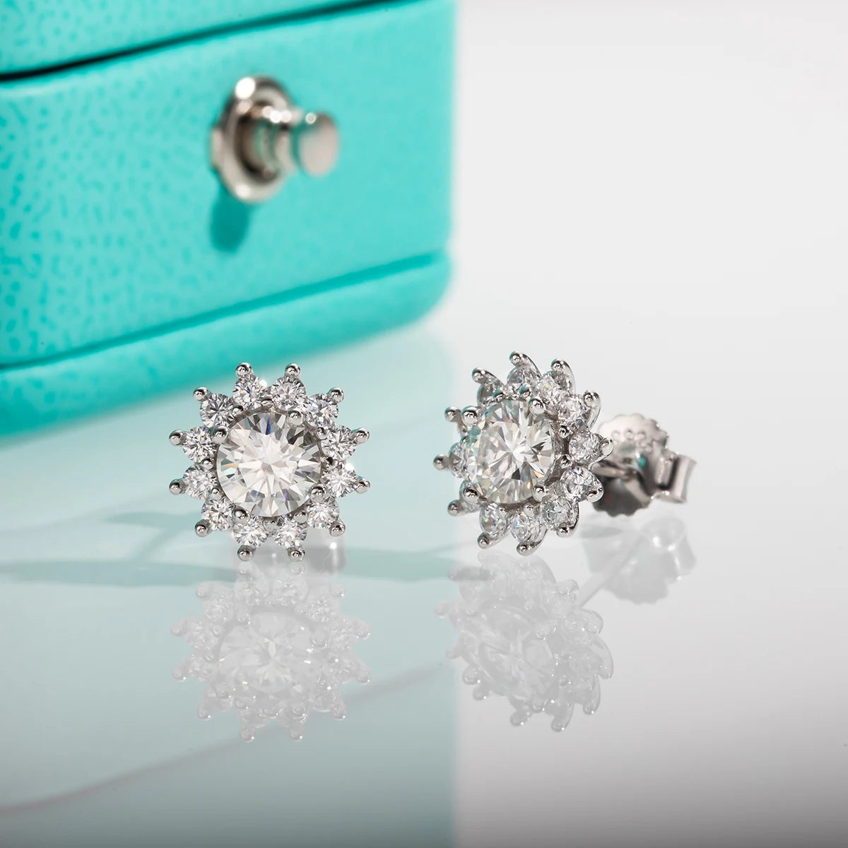 Brincos Soleil Royale Moissanite