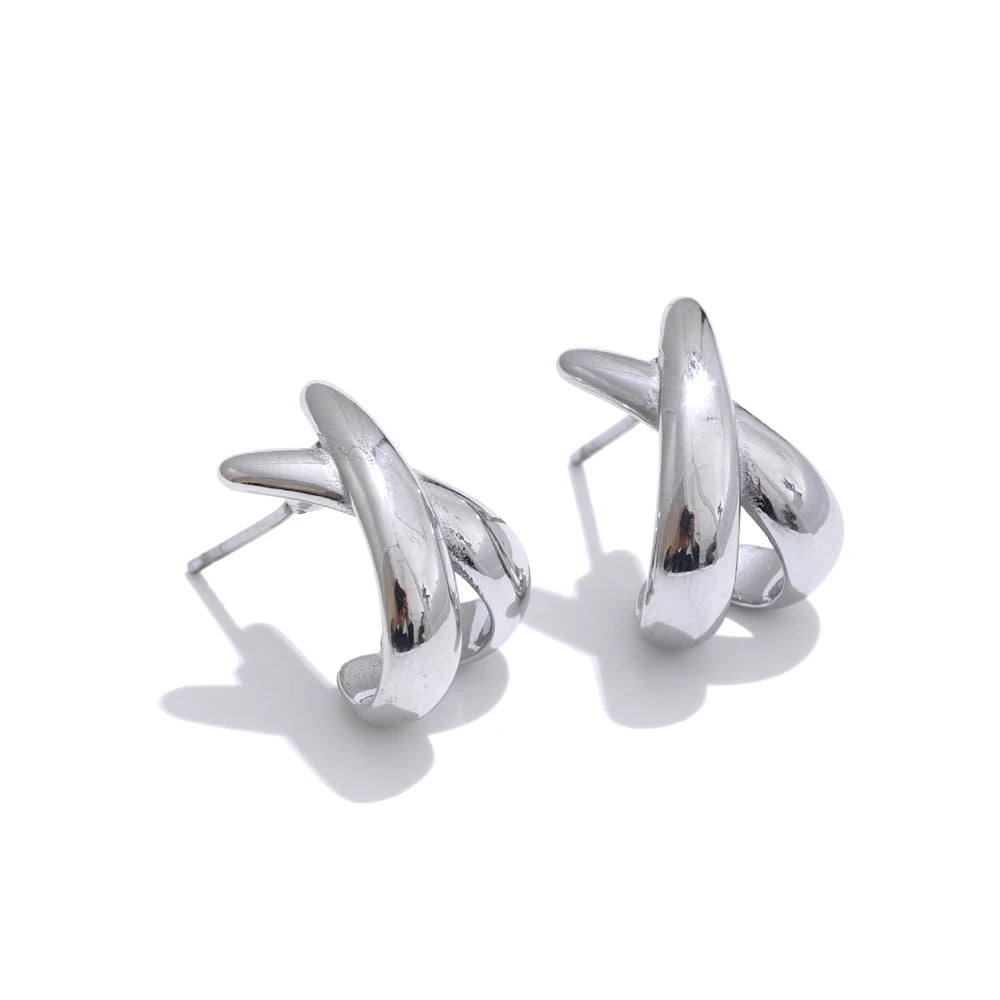 Brinco Xaviera Banhado em Ouro 18k