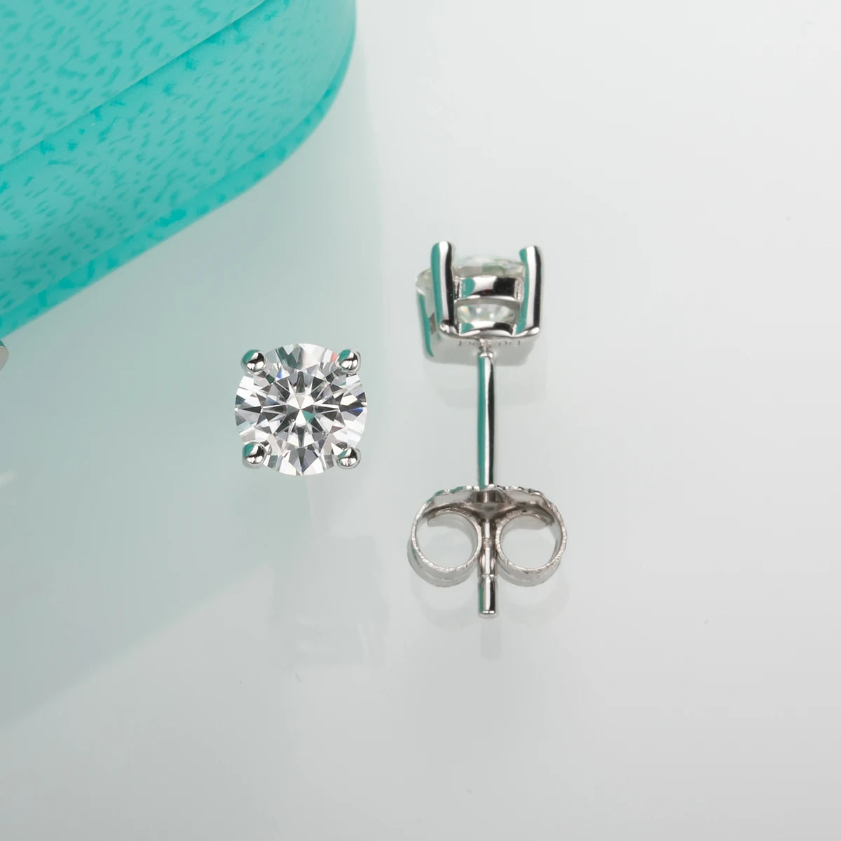 Brincos Étoile Moissanite