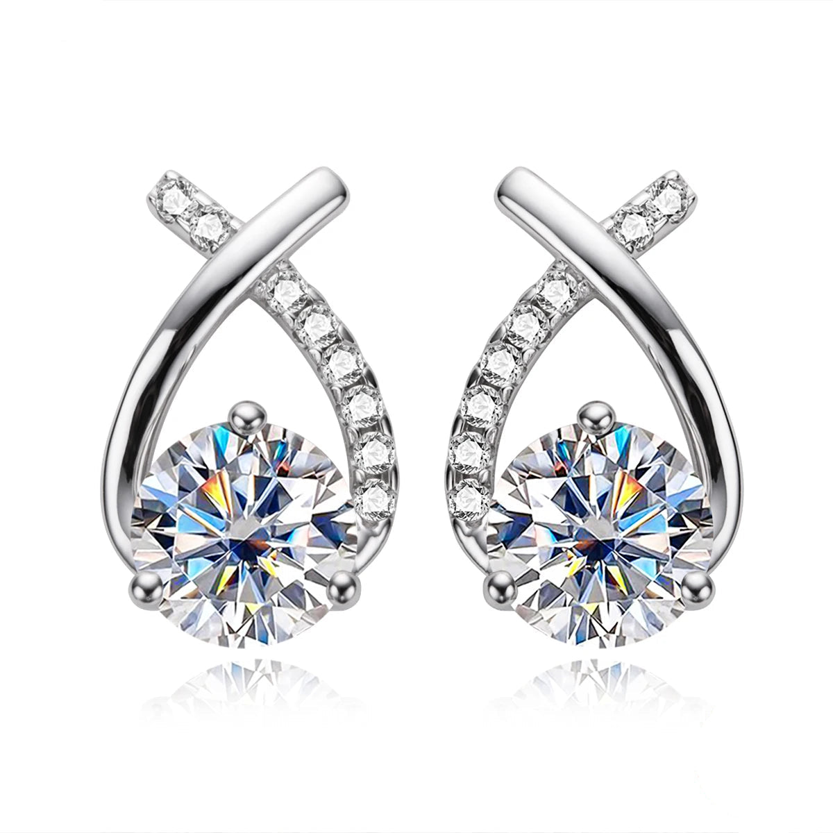 Brincos Celeste Royale Moissanite