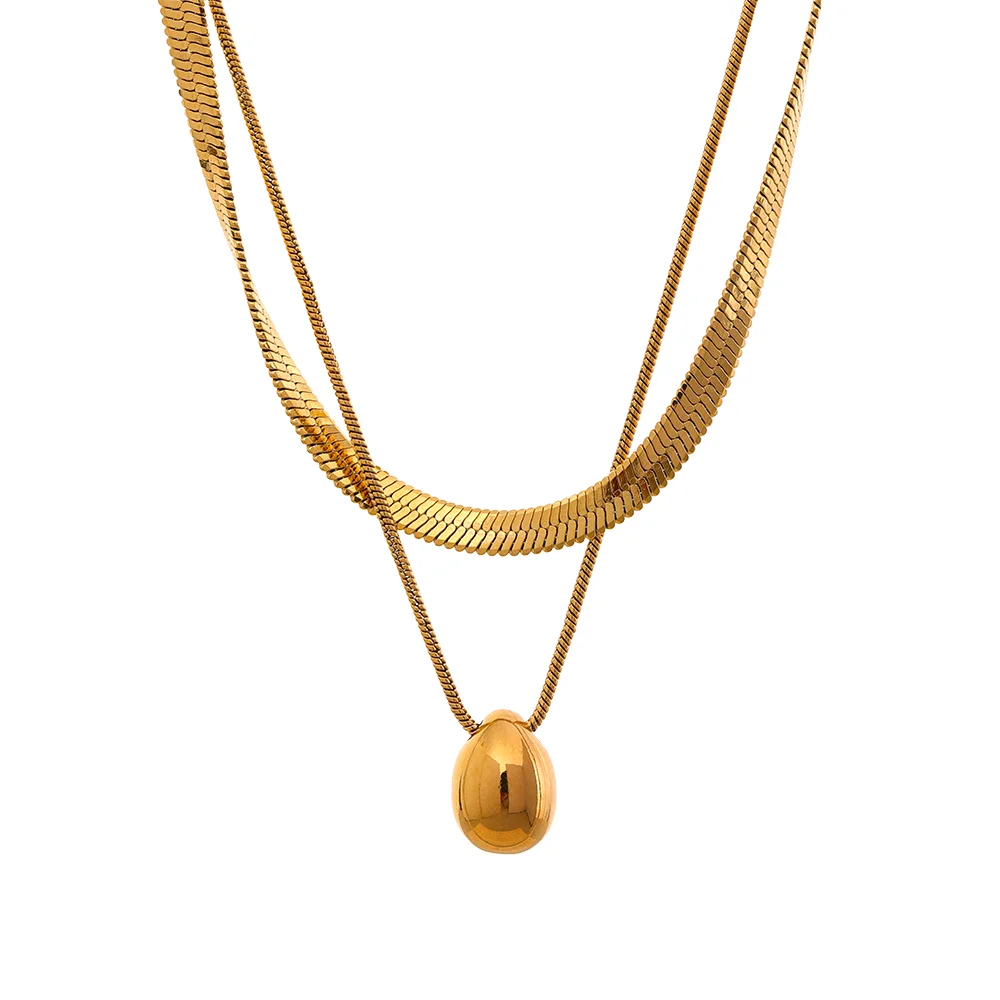 Colar Florence Gota Banhado em Ouro 18k