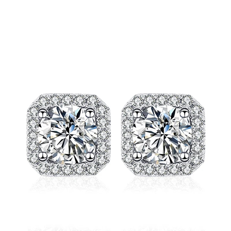 Brincos Aurora em Moissanite