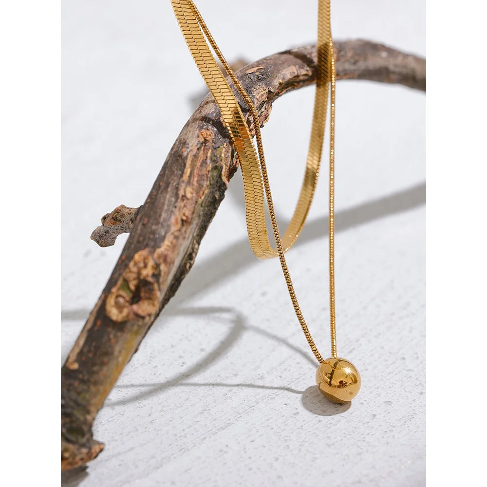 Colar Florence Gota Banhado em Ouro 18k