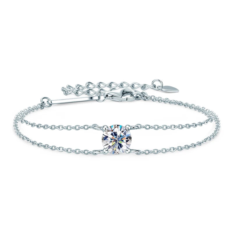 Pulseira Saint Claire Moissanite 1ct