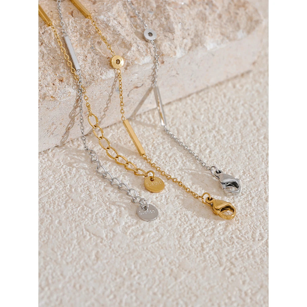 Pulseira Fiorella Crystal Banhada em Ouro 18k
