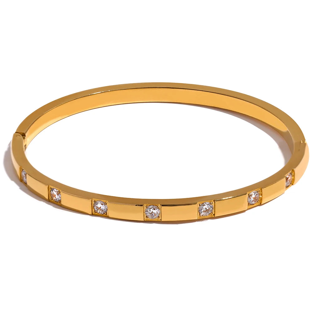 Pulseira Lumière Banhado em Ouro 18k