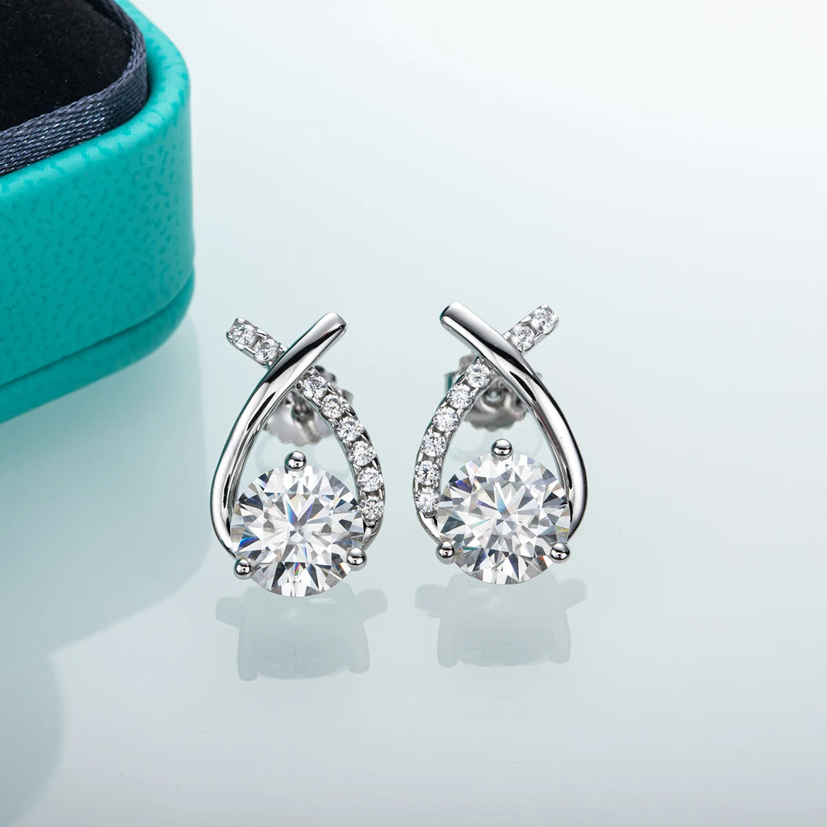 Brincos Celeste Royale Moissanite