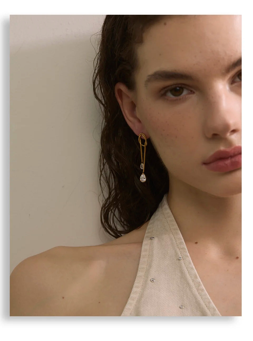 Brinco Tassel Banhado em Ouro 18k